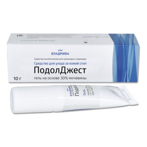 ПОДОЛДЖЕСТ гель на основе мочевины/30%/10 г New